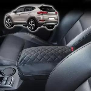 자동차허리쿠션 올뉴투싼 콘솔쿠션 엠보싱 자동차 팔걸이쿠션 WFJGVHT