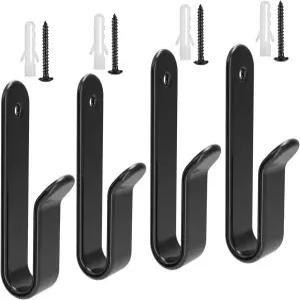 파캐리 스노보드 벽걸이 클립 - 수평 스케이트보드 객실 및 차고용 디스플레이 스탠드