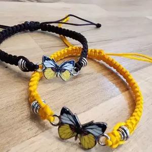 사랑 부적 나비 커플 팔찌 우정팔찌 사랑 커플 선물 우정발찌 커플팔찌 커플발찌 부적