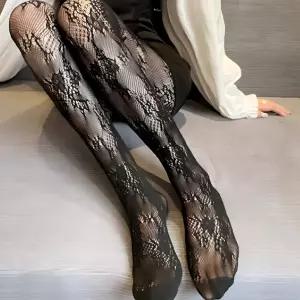 다담소 꽃무늬 사계절스타킹