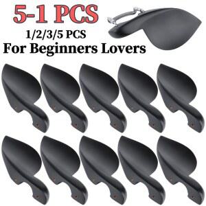 바이올린 턱받침 성인용 교체용 대추 나무 턱 지지대 패드 스탠드 3/4 4/4 악기 액세서리