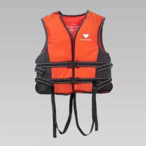 구명조끼 수영 부력조끼 팔운동 오렌지