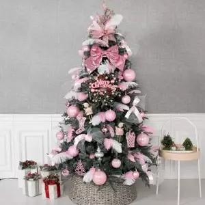 [텐바이텐]크리스마스 트리 장식 풀세트 아멜리아스팽글 180cm 양면 데코