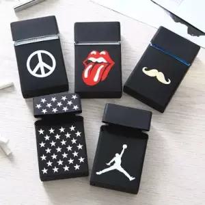 블랙라벨 실리콘 담배케이스 패션 디자인 케이스 휴대용 담배보관함 개성 있는 흡연 액세서리