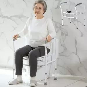 환자 노인 변기 안전손잡이 화장실 안전바 임산부 노약자 장애인 복지용구 폭 높이 조절