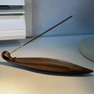 세라믹 인센스홀더 디퓨저스틱 향꽂이 받침대 나뭇잎 (KYR-WCFD11E)