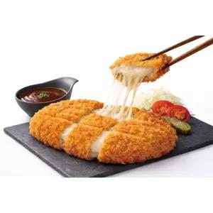 한돈 치즈돈까스 150g(10장) | 치즈가 입안 가득, 바삭하고 촉촉한 수제 냉동 간편식