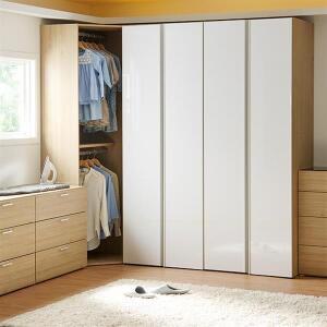 한샘 샘베딩 클로즈 옷장세트 160cm(높이216cm) 행거형 6종