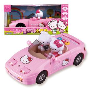 헬로키티 멜로디 오픈카 / 자동차장난감 멜로디 키티