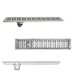 트랜치유가 스텐 배수트랩 바닥용 100x500mm