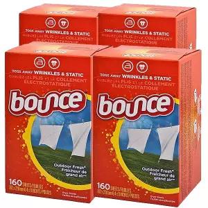 바운스 건조기 드라이시트 165매 x 4개