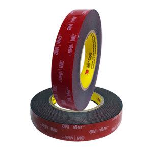 3M VHB 5952 검정색 양면테이프 1.1t*10mm~15mm*3m 용접대용