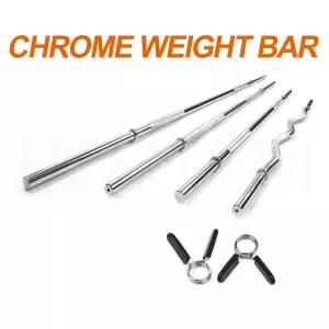 핫템 이지바 바벨봉 역기봉 중량봉 이지컬바 ez바 25mm 원판 호환