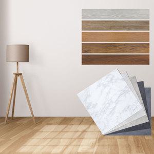 바닥 데코타일 우드 베란다 현관 장판 시공 마블 사각 대리석