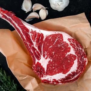 미국산 토마호크 스테이크 650g 캠핑 주말요리 냉동 수입산 소고기 구이용 오리지날 뼈커팅