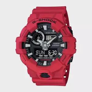 [지샥]G-SHOCK 지샥 GA-700-4A 레드 빅페이스 아웃도어 군인시계