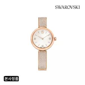 [롯데백화점]스와로브스키 [본사정품]Illumina 로즈골드 메탈 시계 5671202