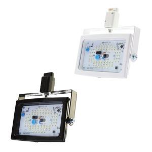 아크로 LED 사각 투광기 80w 레일 투광등 공장등 KS 고효율