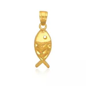 순금 펜던트 3.75g [행운 물고기]
