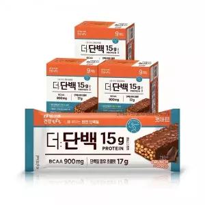 빙그레 더단백 프로틴바 27개입 크런치바 초코