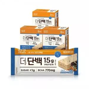 빙그레 더단백 프로틴바 27개입 마일드바 아몬드쿠키