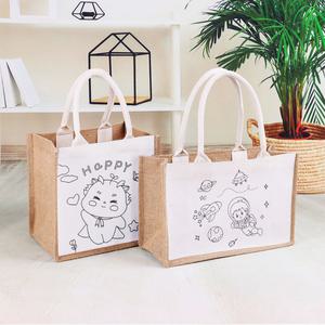 에코백 DIY 만들기 꾸미기 색칠놀이 도안 밑그림 가방