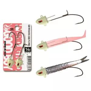 GB 하이브리드 등침 지그헤드 GH-02 (3g~14g) 갈치 삼치 지그헤드