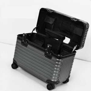 가로형 다용도 캐리어 하드 쉘  배색 고급 케이스 직각