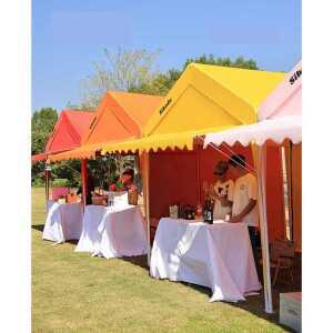 프리마켓 천막 텐트 캐노피 스타일 행사 야외 매점