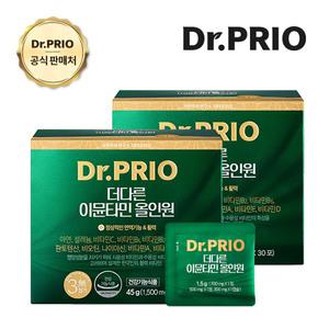 닥터프리오 면역 활력 이뮨비타민 올인원 2개월분 이뮨타민 비타민 아연 셀레늄 엽산