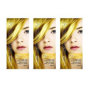[과일나라] 과일나라 진주펄 염색약 3개 99호 레몬옐로