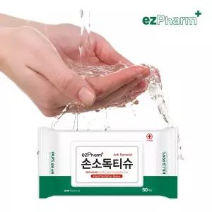 [이지팜] 손소독티슈 캡형 50매 x 6팩