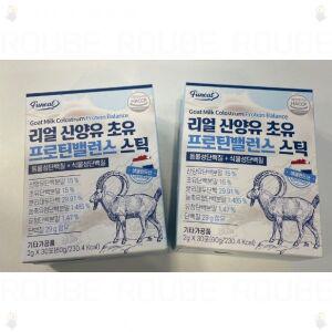 퍼니트 리얼 산양유 단백질 초유 프로틴밸런스 스틱 2g x 30포 2개