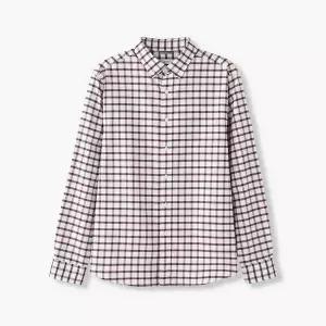 [하프클럽/에스티코]스트레치 옥스포드 셔츠 (세미오버핏) (와인) DDSVA02ECA