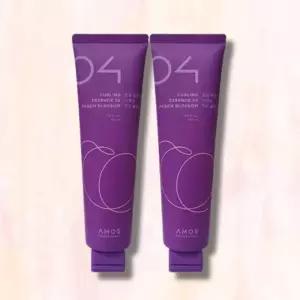 아모스 컬링 에센스 이엑스 피치블라썸 NEW 150ml 2개 탄력있는웨이브