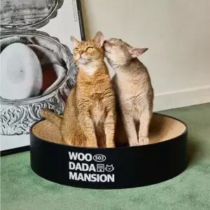 우다다맨숀 빅사이즈 원형 스크래쳐