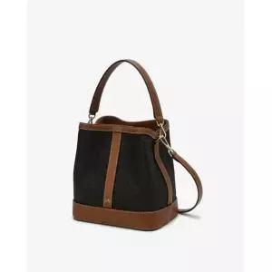 [NS홈쇼핑]DCBA5E868 닥스 브라운 세인트바넷 DD패턴 가죽배색 버킷백 S[34961732]