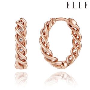 [엘르주얼리] 롤링 큐빅 원터치 귀걸이 ELGPEE485