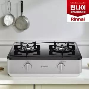 린나이 가스레인지 2구 실버 RT-1620I