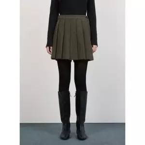 [갤러리아] [시스티나] 울 헤링본 플리츠 숏 팬츠_AWWSPO41710