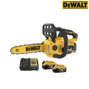 [디월트] DCMCS565P2 / 20V MAX 브러쉬리스 충전 체인톱 10인치 5.0Ah 세트