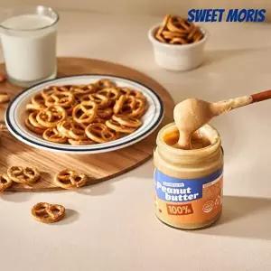 [스윗모리스][T]100프로 무첨가 아몬드 버터 250g 2개 /캘리포니아산 하이올레익 무가당 무설탕