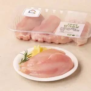 [건강한 닭]무항생제 닭가슴살 (500g)