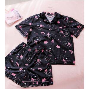 카카오프렌즈 잠옷 블랙춘 러블리 여성 파자마_춘식이