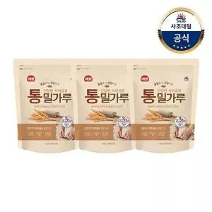 [사조대림][T][사조대림] 통밀가루 1kg x3개