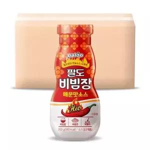 [팔도][T] 팔도 비빔장 매운맛 200g 20개 (한박스) / 매운양념 만능소스