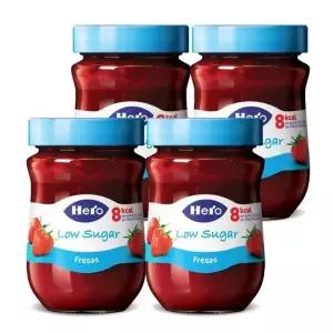 [팔도][T] 팔도 헤로 저당 딸기잼 280g 4개 / 과일잼