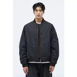 [시리즈](본점)[series;] 면혼방 워싱 MA-1 (SAUAW24011BKX)