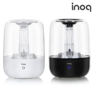 이노크아든 초음파 상부급수 3단계 분무량 조절 360도 회전노즐 안개 미스트 가습기_블랙