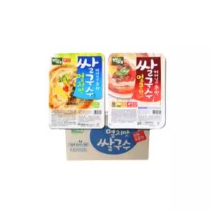 백제 쌀국수 멸치맛 15개 + 얼큰한맛 15개 총30개